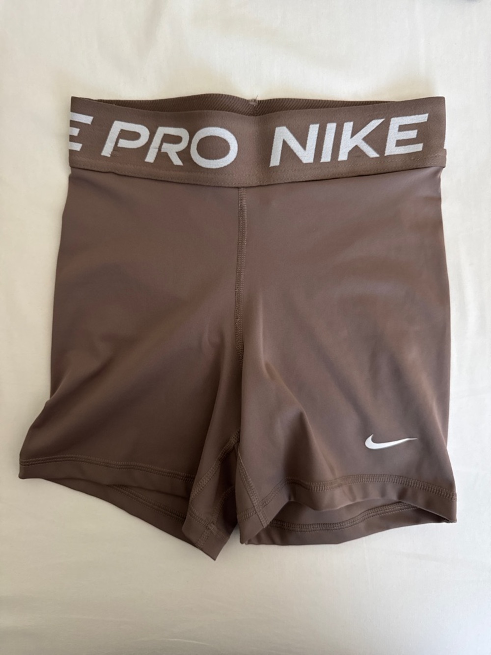 Nike Pro Women's Brown Compression Shorts size xs